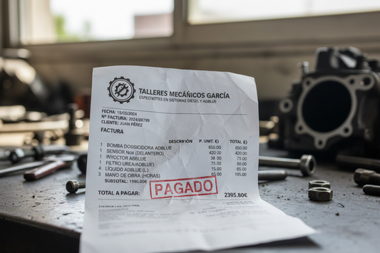 Rompetochos 17,99€ vs Reparación 2.500€: ¿Por qué probar primero el Anticristalizante AdBlue Rompetochos??